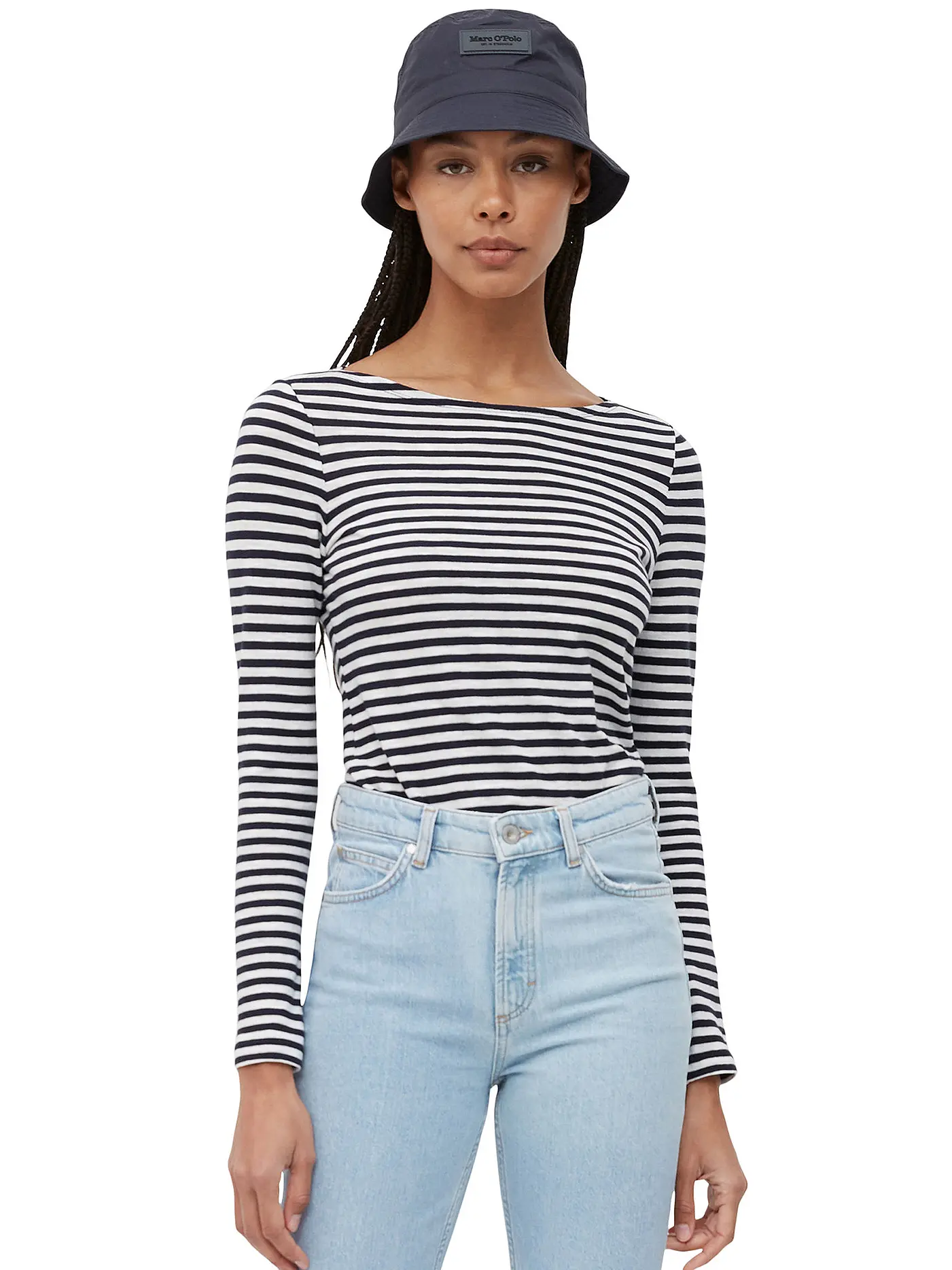 MARC O'POLO | Langarmshirt | blau